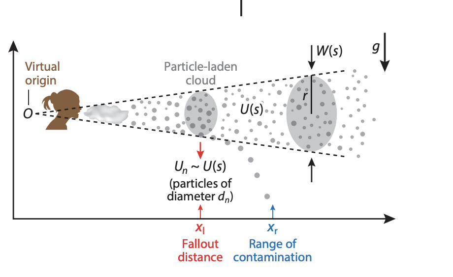 Pathogen Travel in Turbulent Flow